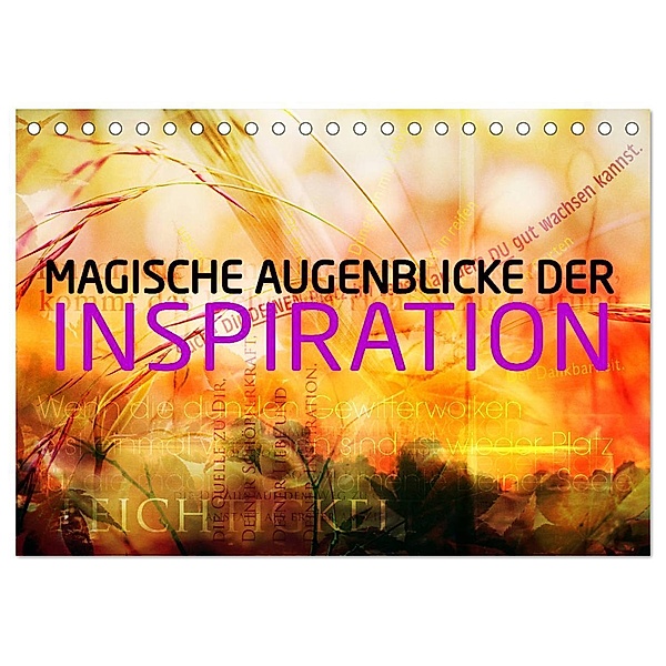 Magische Augenblicke der Inspiration (Tischkalender 2024 DIN A5 quer), CALVENDO Monatskalender, Markus Wuchenauer - Pixelrohkost