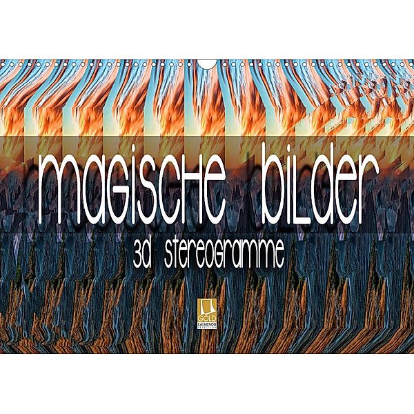 Magische Bilder - 3D Stereogramme (Wandkalender 2023 DIN A3 quer), Renate Bleicher