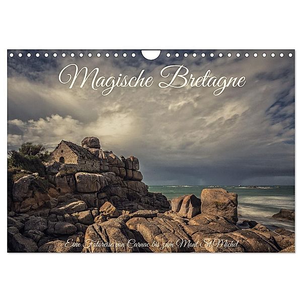 Magische Bretagne (Wandkalender 2024 DIN A4 quer), CALVENDO Monatskalender, Thomas Junior