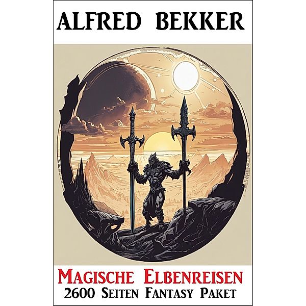 Magische Elbenreisen: 2600 Seiten Fantasy Paket, Alfred Bekker