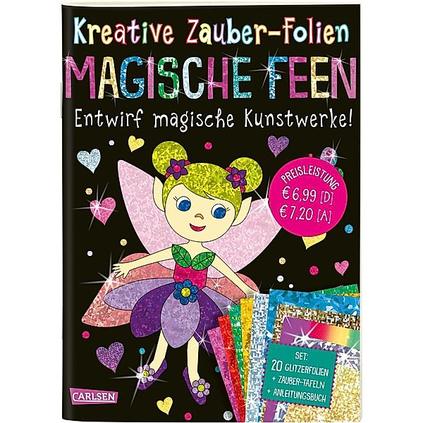 Magische Feen: Set mit 10 Zaubertafeln, 20 Folien und Anleitungsbuch / Kreative Zauber-Folien Bd.10, Anton Poitier
