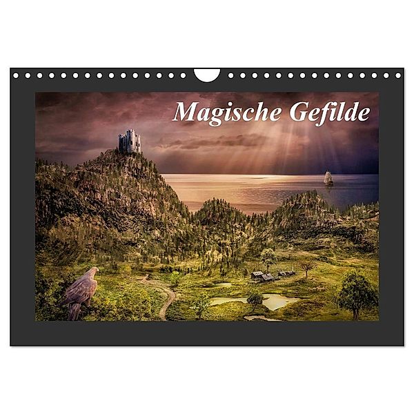 Magische Gefilde (Wandkalender 2025 DIN A4 quer), CALVENDO Monatskalender, Calvendo, Simone Wunderlich
