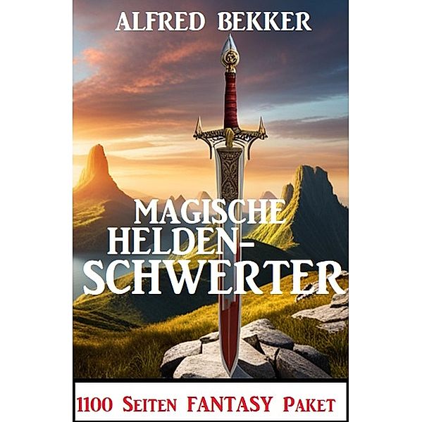 Magische Heldenschwerter: 1100 Seiten Fantasy Paket, Alfred Bekker