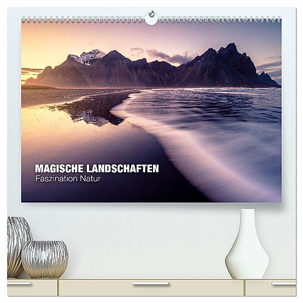 Magische Landschaften - Faszination Natur (hochwertiger Premium Wandkalender 2024 DIN A2 quer), Kunstdruck in Hochglanz, Calvendo, David Becker - Beckerworks