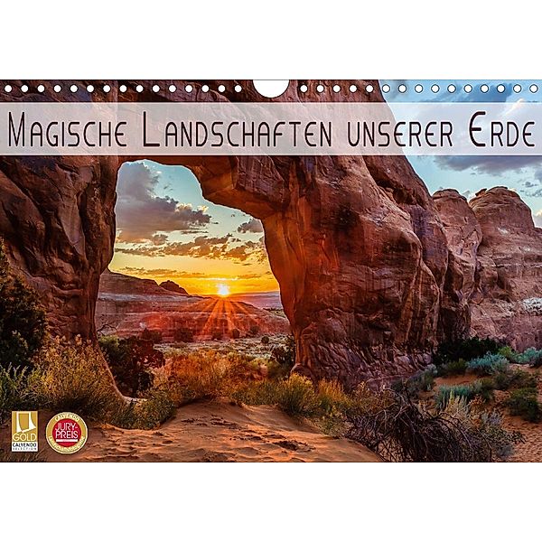 Magische Landschaften unserer Erde (Wandkalender 2021 DIN A4 quer), Denis Feiner