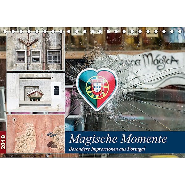 Magische Momente - Besondere Impressionen aus Portugal (Tischkalender 2019 DIN A5 quer), Andreas Klesse