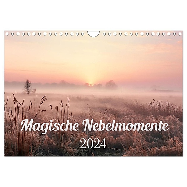 Magische Nebelmomente (Wandkalender 2024 DIN A4 quer), CALVENDO Monatskalender, Calvendo, Alle Bee