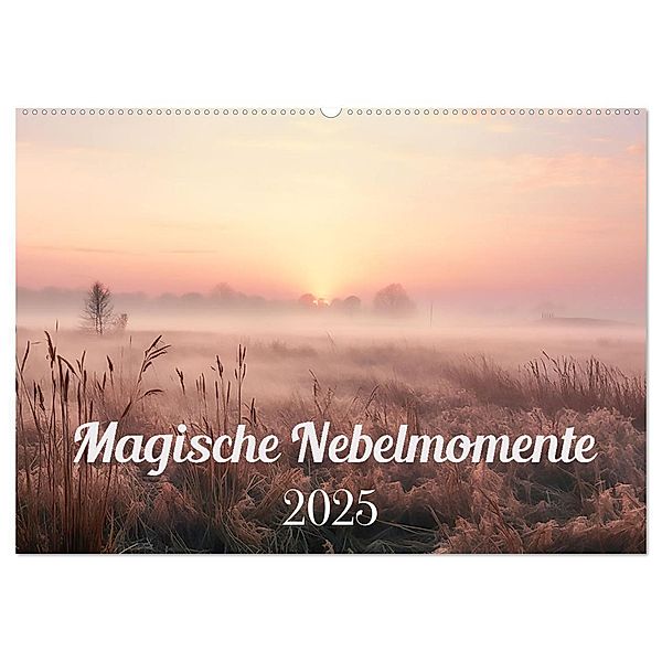 Magische Nebelmomente (Wandkalender 2025 DIN A2 quer), CALVENDO Monatskalender, Calvendo, Alle Bee