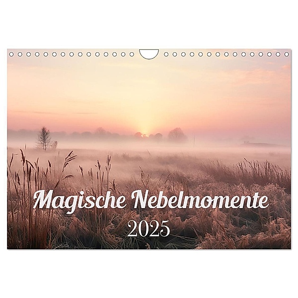 Magische Nebelmomente (Wandkalender 2025 DIN A4 quer), CALVENDO Monatskalender, Calvendo, Alle Bee
