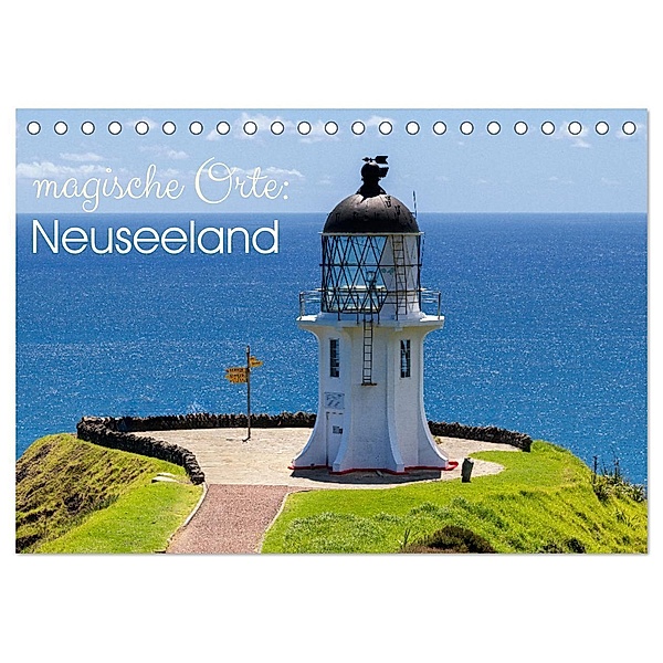 Magische Orte: Neuseeland (Tischkalender 2025 DIN A5 quer), CALVENDO Monatskalender, Calvendo, Stephan Röger