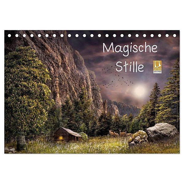Magische Stille (Tischkalender 2024 DIN A5 quer), CALVENDO Monatskalender, Simone Wunderlich