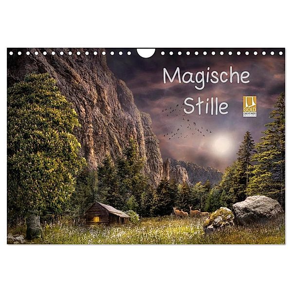Magische Stille (Wandkalender 2025 DIN A4 quer), CALVENDO Monatskalender, Calvendo, Simone Wunderlich