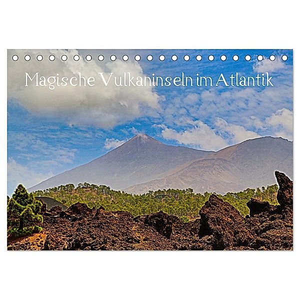 Magische Vulkaninseln im Atlantik (Tischkalender 2024 DIN A5 quer), CALVENDO Monatskalender, Christoph Maas