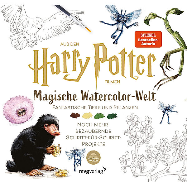 Magische Watercolor-Welt - Fantastische Tiere und Pflanzen, Tugce Audoire