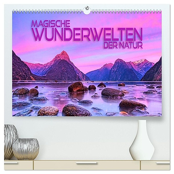 Magische Wunderwelten der Natur (hochwertiger Premium Wandkalender 2024 DIN A2 quer), Kunstdruck in Hochglanz, Renate Utz