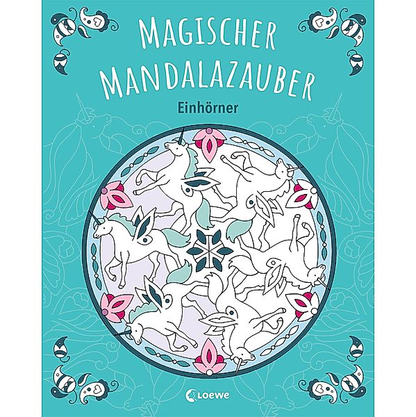 Magischer Mandalazauber - Einhörner