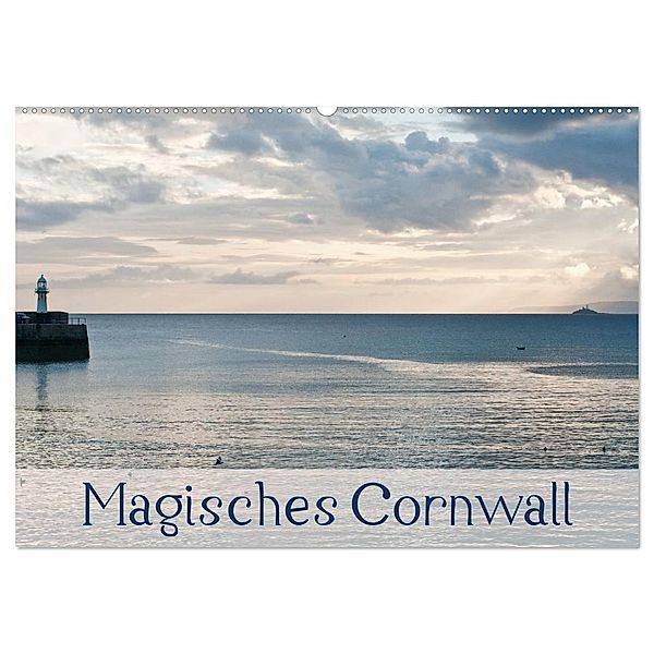 Magisches Cornwall (Wandkalender 2024 DIN A2 quer), CALVENDO Monatskalender, Juergen Lueftner
