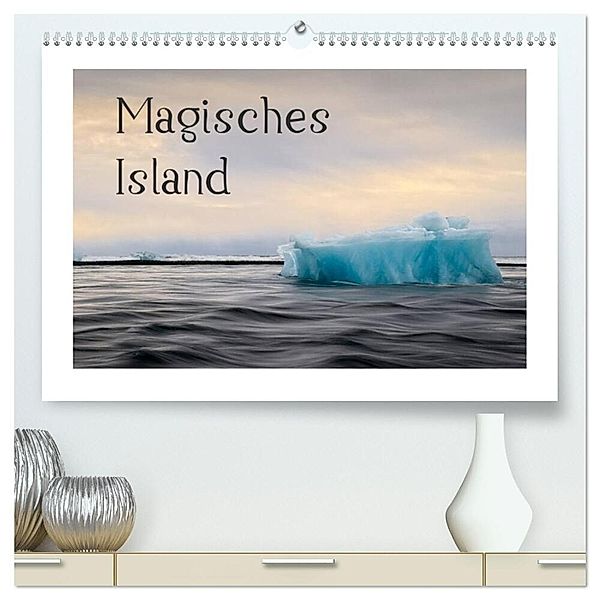 Magisches Island (hochwertiger Premium Wandkalender 2024 DIN A2 quer), Kunstdruck in Hochglanz, Martin Eckmiller