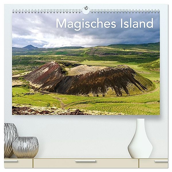 Magisches Island (hochwertiger Premium Wandkalender 2025 DIN A2 quer), Kunstdruck in Hochglanz, Calvendo, Tobias Brandt