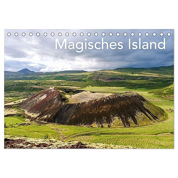 Magisches Island (Tischkalender 2025 DIN A5 quer), CALVENDO Monatskalender, Calvendo, Tobias Brandt