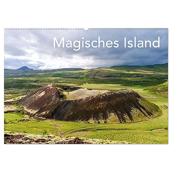 Magisches Island (Wandkalender 2025 DIN A2 quer), CALVENDO Monatskalender, Calvendo, Tobias Brandt