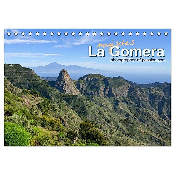 Magisches La Gomera (Tischkalender 2024 DIN A5 quer), CALVENDO Monatskalender, René Brunner