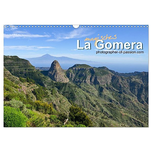 Magisches La Gomera (Wandkalender 2025 DIN A3 quer), CALVENDO Monatskalender, Calvendo, René Brunner