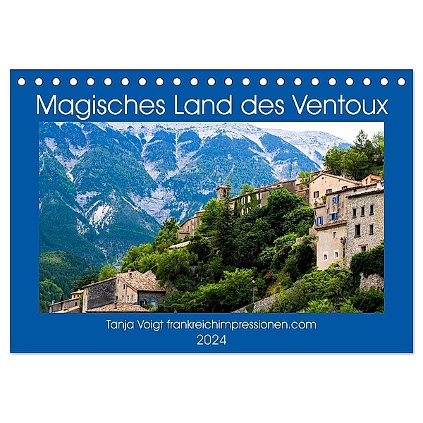 Magisches Land des Ventoux (Tischkalender 2024 DIN A5 quer), CALVENDO Monatskalender, Tanja Voigt