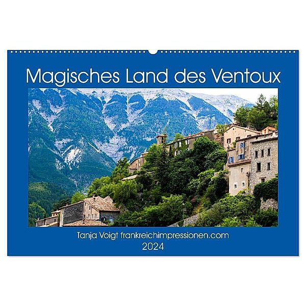 Magisches Land des Ventoux (Wandkalender 2024 DIN A2 quer), CALVENDO Monatskalender, Tanja Voigt