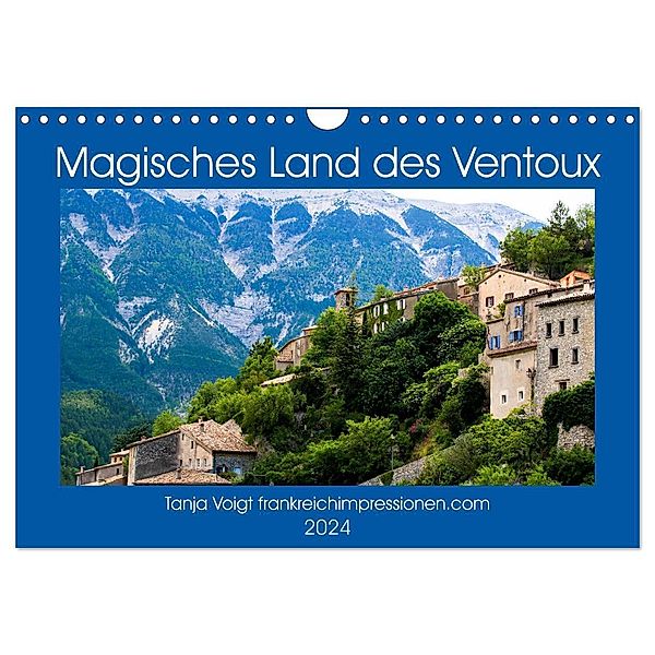 Magisches Land des Ventoux (Wandkalender 2024 DIN A4 quer), CALVENDO Monatskalender, Tanja Voigt
