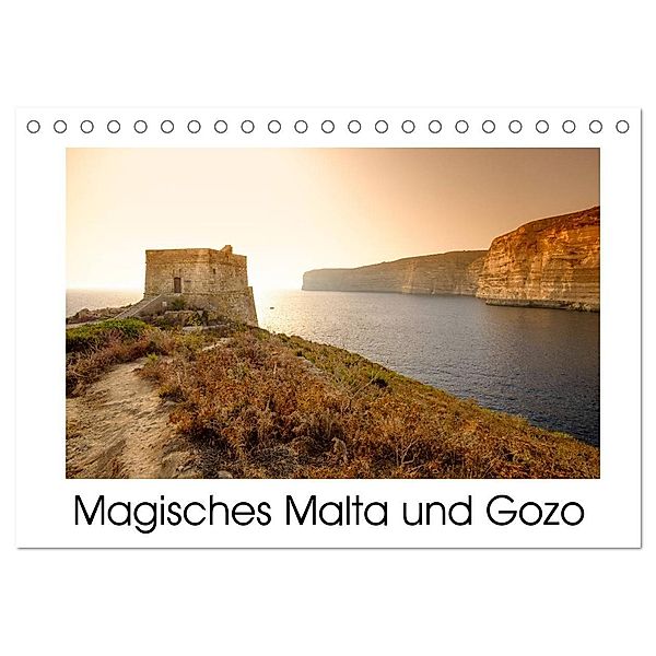Magisches Malta und Gozo (Tischkalender 2025 DIN A5 quer), CALVENDO Monatskalender, Calvendo, Christoph Papenfuss