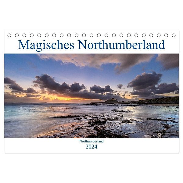 Magisches Northumberland (Tischkalender 2024 DIN A5 quer), CALVENDO Monatskalender, fineartedler, Olaf Edler