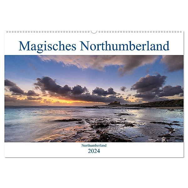 Magisches Northumberland (Wandkalender 2024 DIN A2 quer), CALVENDO Monatskalender, fineartedler, Olaf Edler