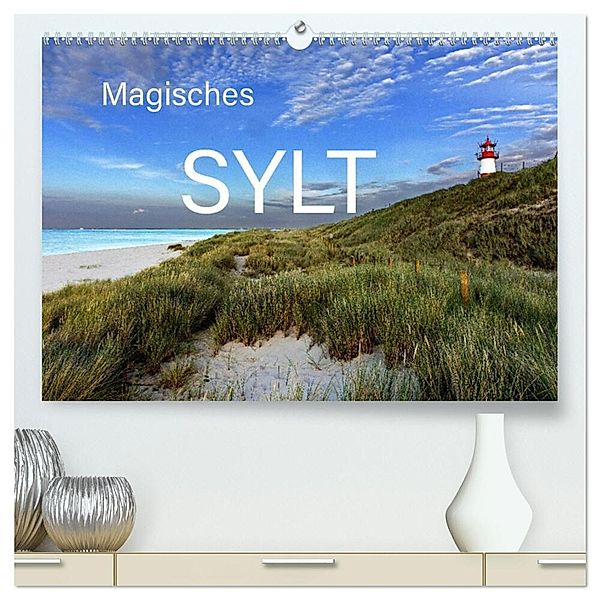 Magisches Sylt (hochwertiger Premium Wandkalender 2025 DIN A2 quer), Kunstdruck in Hochglanz, Calvendo, Franz Tangermann