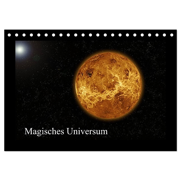 Magisches Universum (Tischkalender 2024 DIN A5 quer), CALVENDO Monatskalender, Christine Daus