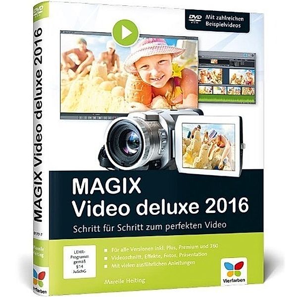 MAGIX Video deluxe 2016, m. DVD-ROM, Mareile Heiting