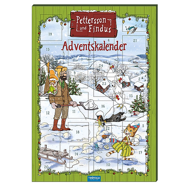 Magnet-Adventskalender Pettersson & Findus