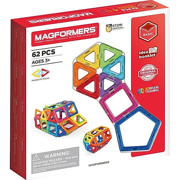 Magformers Magnet-Bausatz MAGFORMERS 274-09 62-teilig