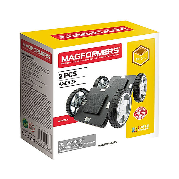 Magformers Magnet-Bausatz MAGFORMERS 274-10 RÄDER 2-teilig