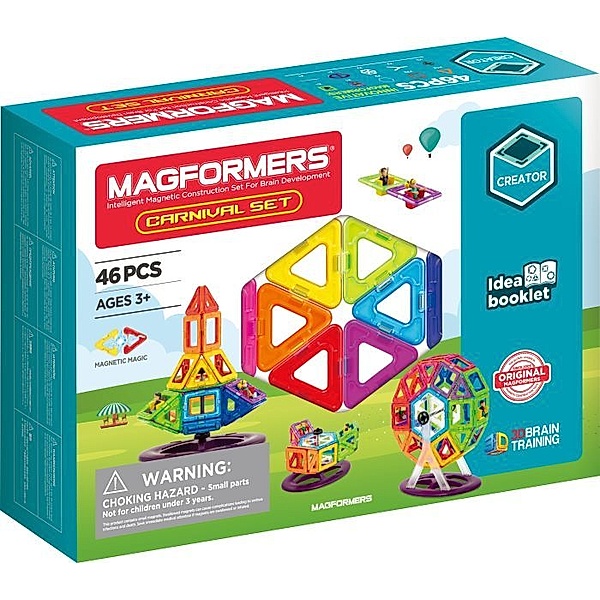 Magformers Magnet-Bausatz MAGFORMERS 274-13 CARNIVAL SET 46-teilig