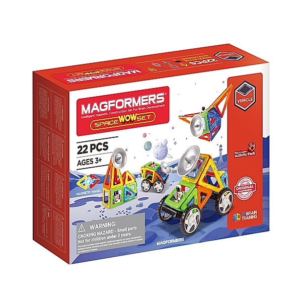 Magformers Magnet-Bausatz MAGFORMERS 274-67 SPACE WOW 22-teilig