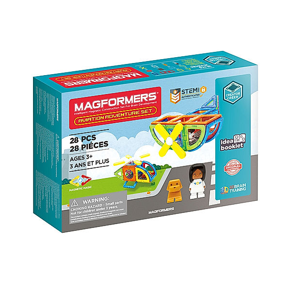 Magformers Magnet-Bausatz MAGFORMERS 278-83 AVIATION ADVENTURE SET 28-teilig