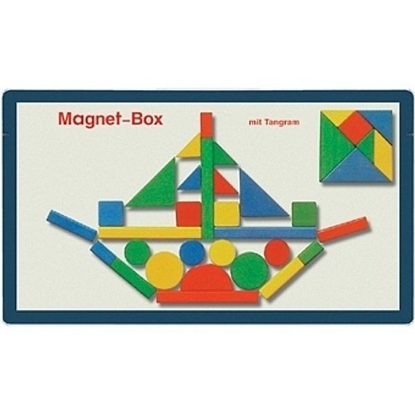 Huch, Oberschwäbische Magnetspiele Magnet-Box mit Tangram (Kinderspiel)