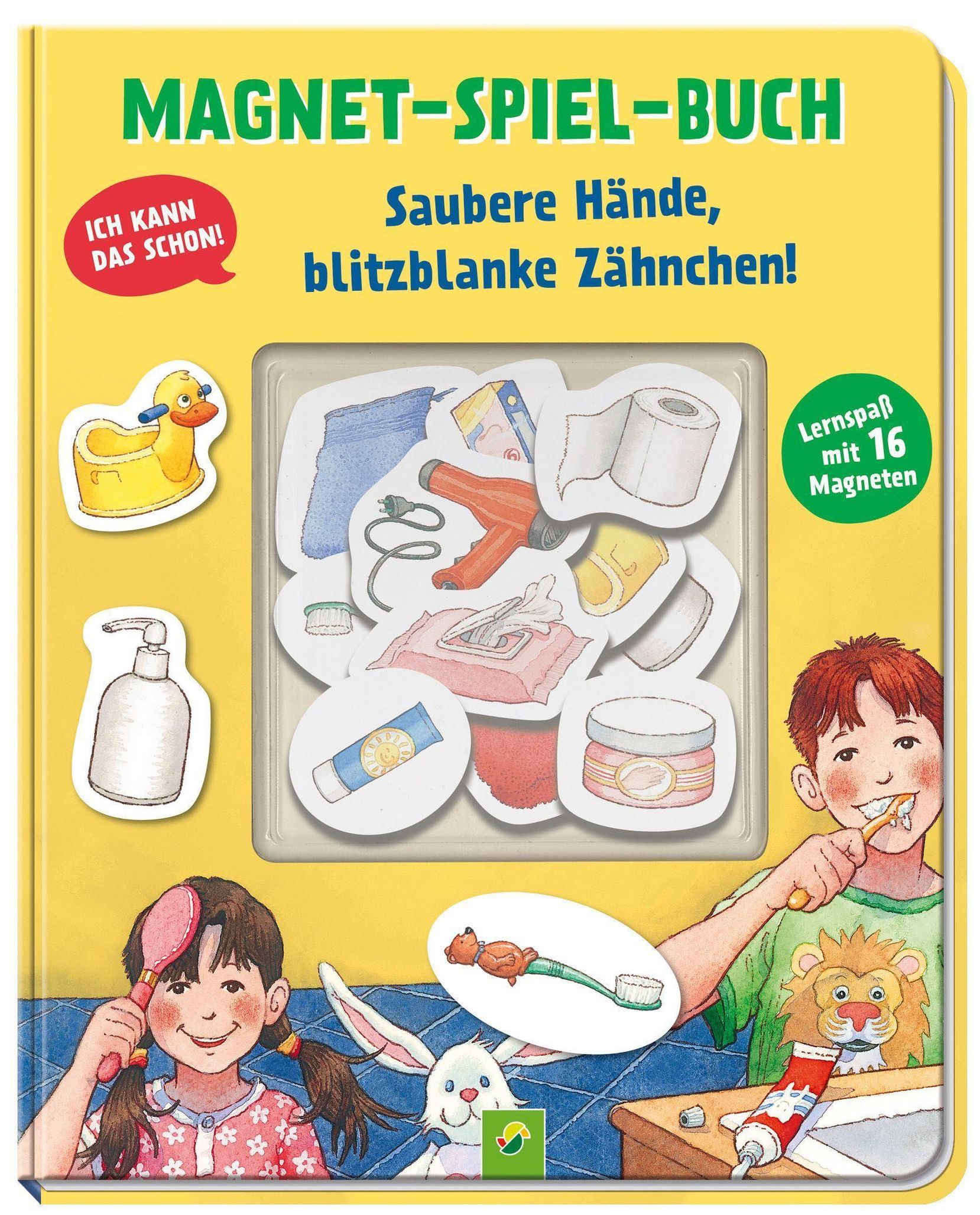 Magnet-Spiel-Buch Saubere Hände, blitzblanke Zähnchen! Buch jetzt online  bei Weltbild.ch bestellen