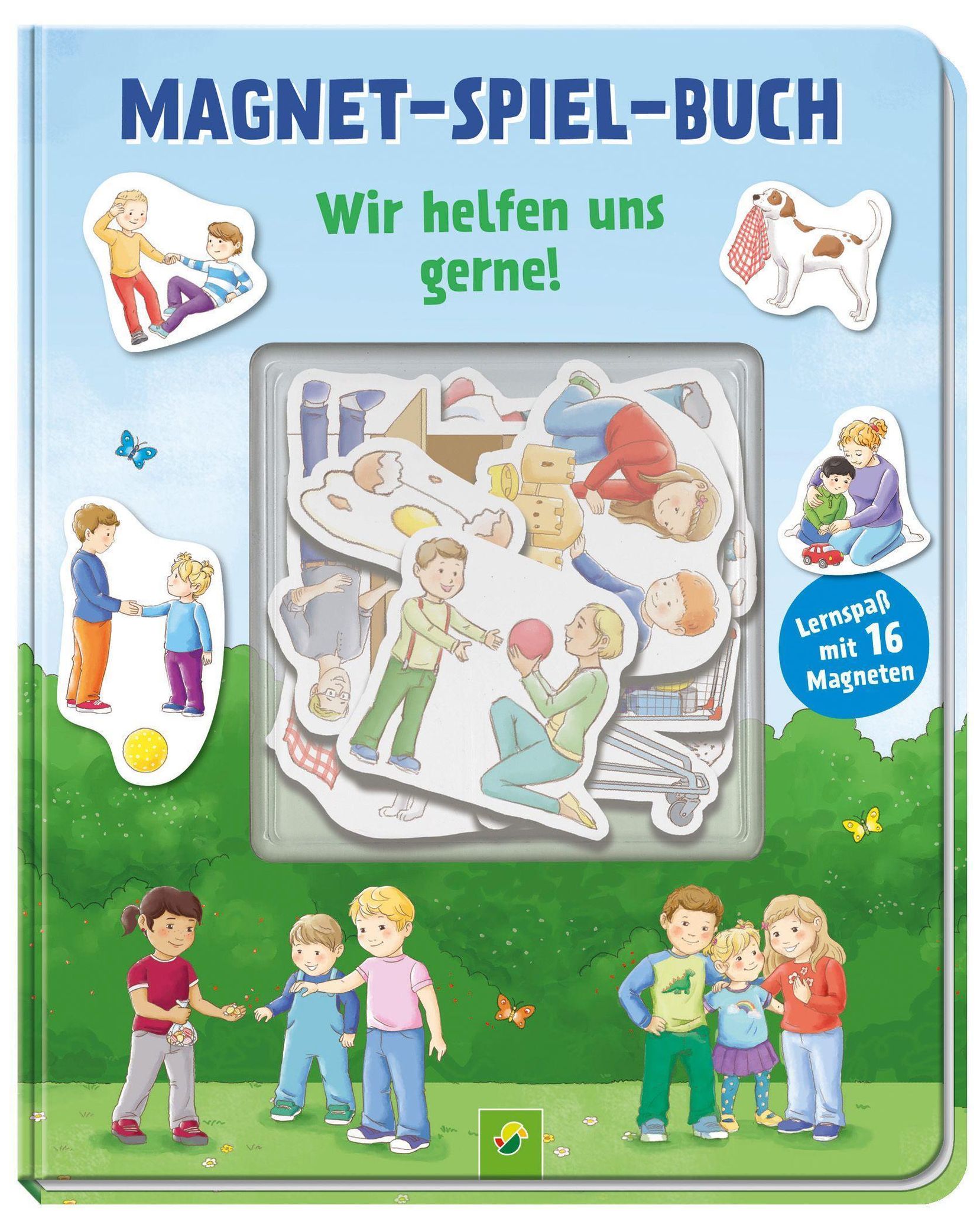 Magnet-Spiel-Buch Wir helfen uns gerne! Buch versandkostenfrei bestellen