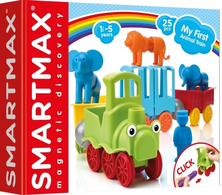 Magnet-Spielzeug ANIMAL TRAIN 25-teilig in bunt kaufen