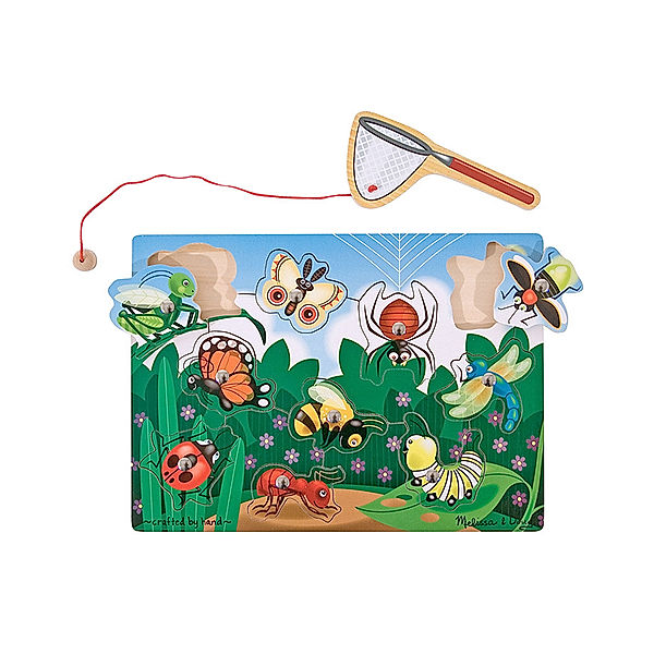 Melissa & Doug Magnet-Spielzeug KÄFER ANGELN aus Holz