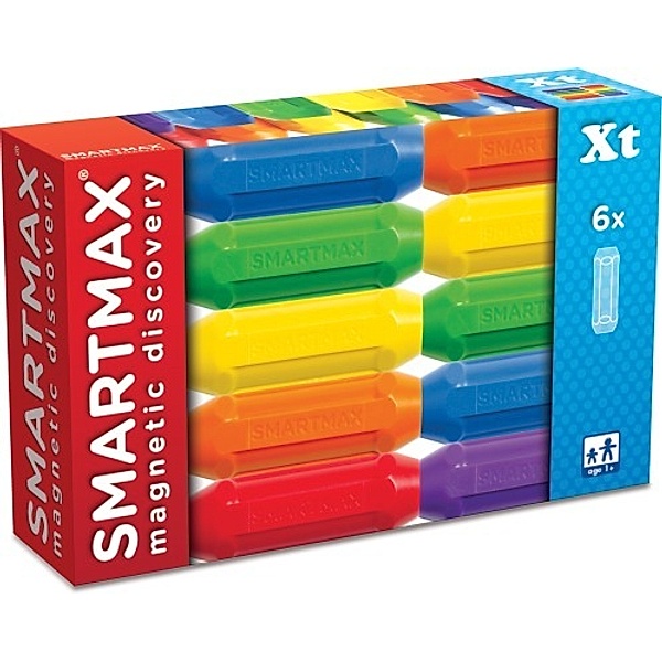 Smartmax Magnet-Zubehör KURZE STÄBE 6-teilig