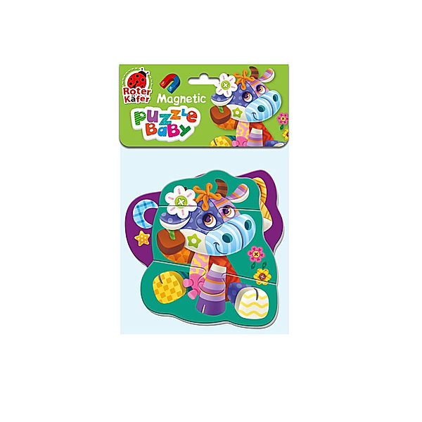 Roter Käfer Magnetic Puzzle Baby Kuh-Katze (Kinderpuzzle)