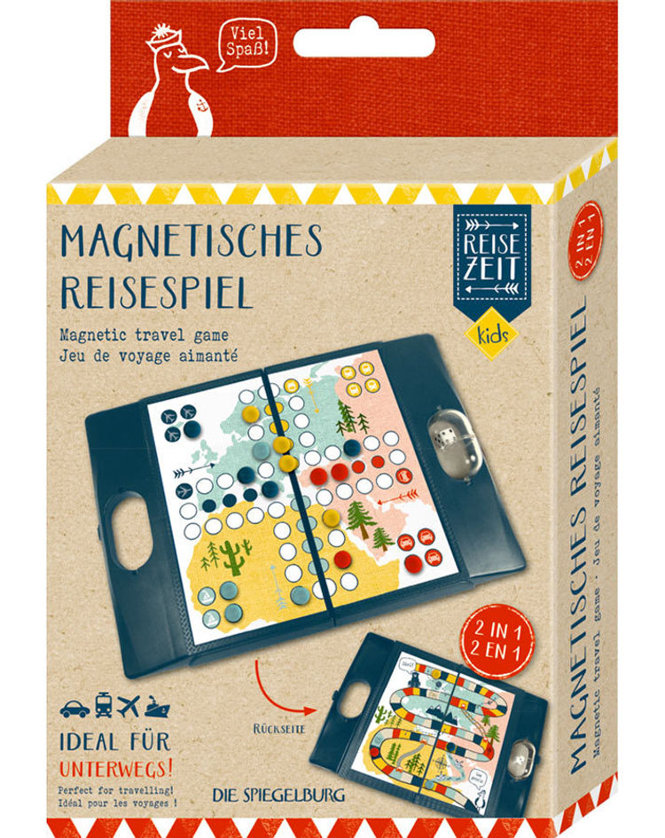 Magnetisches Reisespiel REISEZEIT - Ludo & Leiterspiel | Weltbild.de